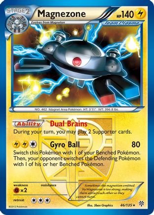 Magnezone (Team Plasma) (46)/135 Holo Rare Holofoil