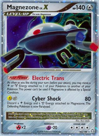 Magnezone LV.X (142)/146 Ultra Rare Holofoil