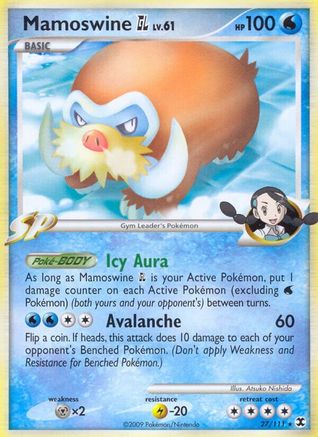 Mamoswine GL (27)/111 Rare Reverse Holofoil