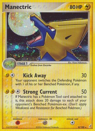 Manectric (8)/100 Holo Rare Reverse Holofoil