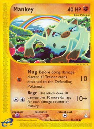 Mankey (92)/147 Common
