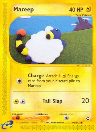 Mareep (93)/147 Common Reverse Holofoil