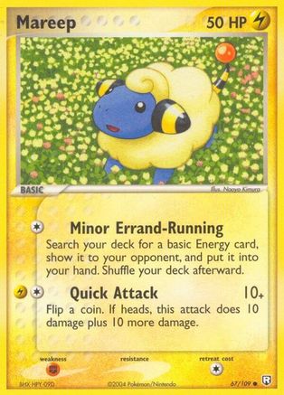 Mareep (67)/109 Common Reverse Holofoil