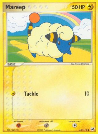 Mareep (62)/115 Common Reverse Holofoil