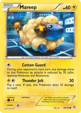 Mareep (38)/124 Common Reverse Holofoil