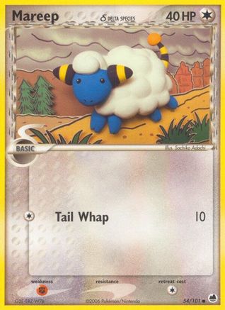 Mareep (Delta Species) (54)/101 Common