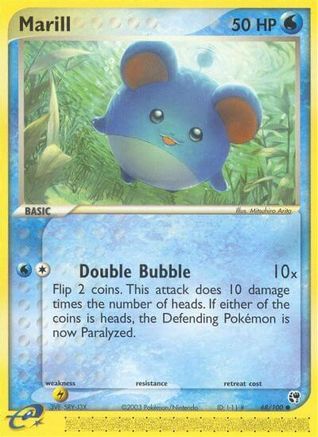 Marill (68)/100 Common Reverse Holofoil