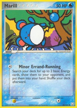 Marill (68)/109 Common Reverse Holofoil