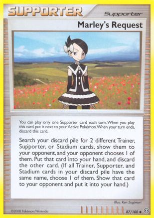 Marley's Request (87)/100 Uncommon Reverse Holofoil