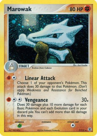 Marowak (7)/112 Holo Rare