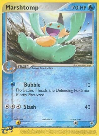 Marshtomp - 40/109 (40)/109 Uncommon Reverse Holofoil