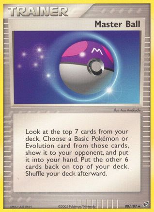 Master Ball (88)/107 Uncommon