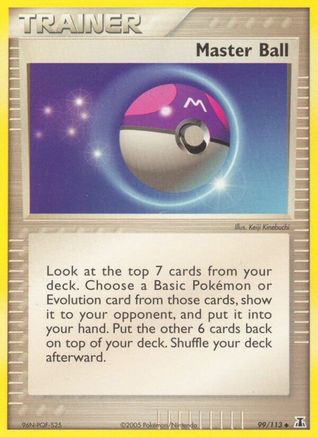 Master Ball (99)/113 Uncommon Reverse Holofoil