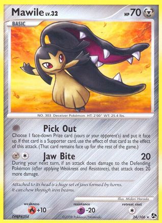 Mawile (24)/106 Rare Reverse Holofoil