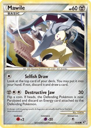 Mawile (56)/90 Common Reverse Holofoil