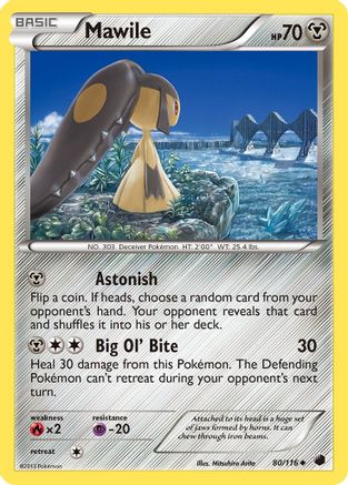 Mawile (80)/116 Uncommon Reverse Holofoil