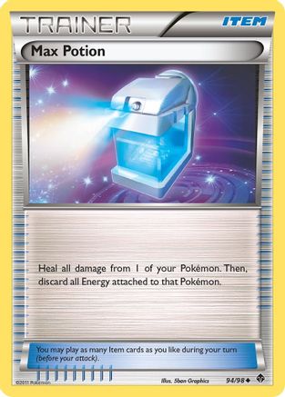 Max Potion (94)/98 Uncommon Reverse Holofoil