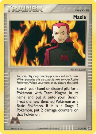 Maxie (73)/95 Uncommon Reverse Holofoil
