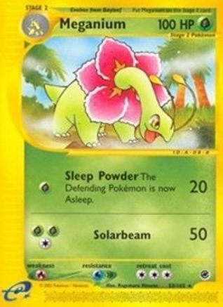 Meganium (53) (53)/165 Rare Reverse Holofoil