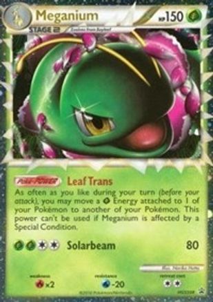 Meganium (Prime) - HGSS08 (HGSS08)/25 Promo Holofoil