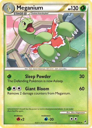 Meganium (27)/95 Rare