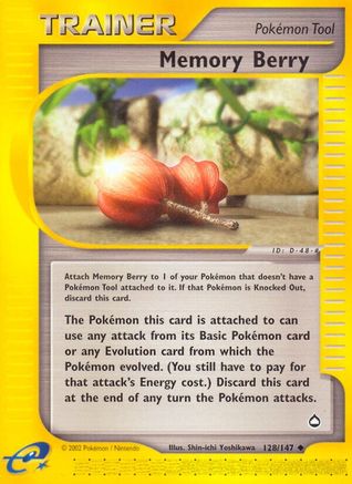 Memory Berry (128)/147 Uncommon Reverse Holofoil