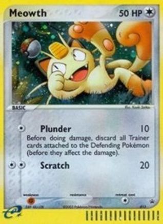 Meowth - 013 (EX Series Collector's Tin) (13)/40 Promo Holofoil