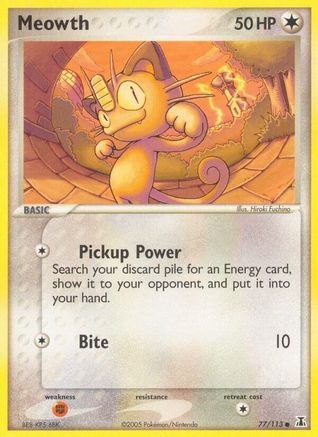 Meowth (77)/113 Common