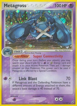 Metagross (11)/107 Holo Rare Reverse Holofoil