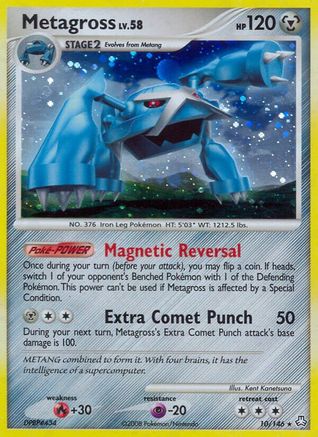 Metagross (10)/146 Holo Rare Reverse Holofoil