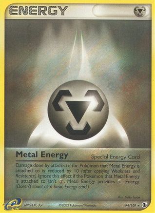 Metal Energy (Special) (94)/109 Rare Reverse Holofoil