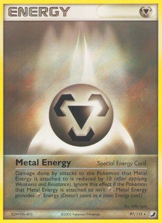 Metal Energy (Special) (97)/115 Rare Reverse Holofoil