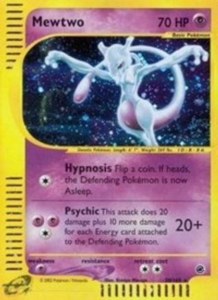 Mewtwo (20) (20)/165 Holo Rare Holofoil