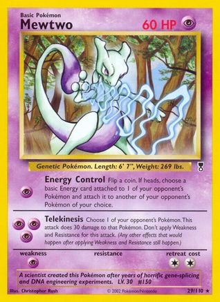 Mewtwo (29)/110 Rare Reverse Holofoil