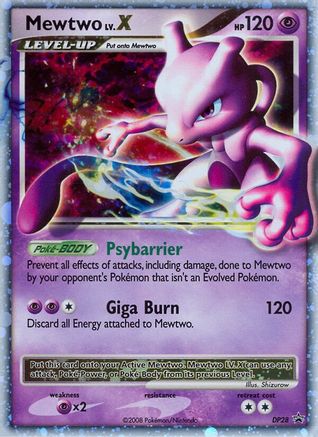 Mewtwo LV.X - DP28 (DP28)/56 Promo Holofoil