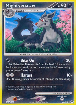 Mightyena (66)/146 Uncommon Reverse Holofoil