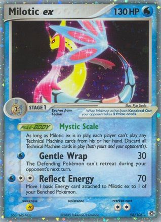 Milotic ex (96)/106 Ultra Rare Holofoil