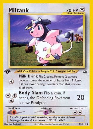 Miltank (41)/111 Uncommon 1st Edition