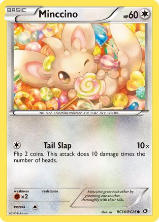 Minccino (RC18)/113 Common Holofoil