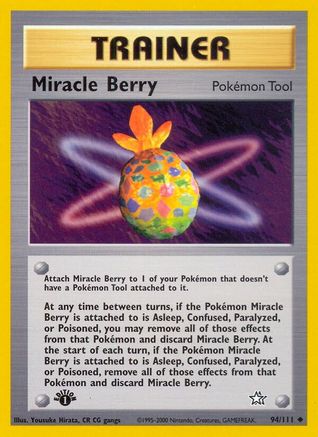 Miracle Berry (94)/111 Uncommon 1st Edition