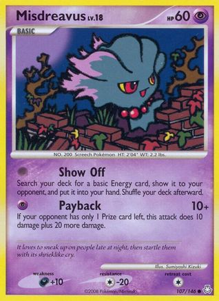 Misdreavus (107)/146 Common