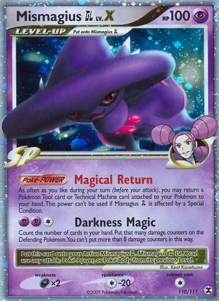 Mismagius GL Lv.X (110)/111 Ultra Rare Holofoil