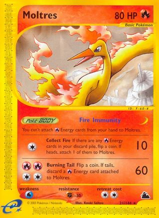 Moltres (21)/144 Rare