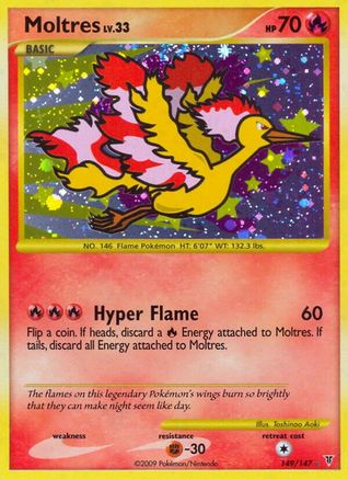 Moltres (149) (149)/147 Secret Rare Holofoil