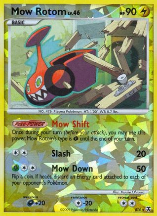 Mow Rotom (RT4)/111 Ultra Rare Reverse Holofoil