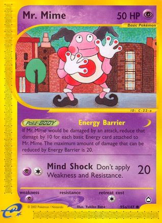 Mr. Mime (95a) (95a)/147 Common Reverse Holofoil