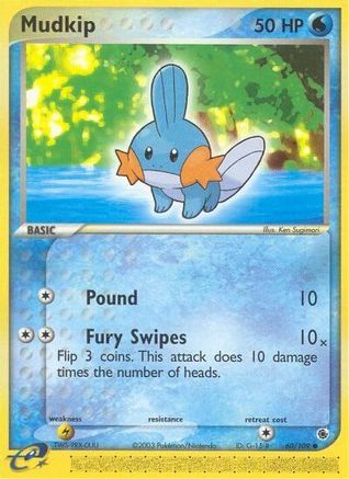 Mudkip - 60/109 (60)/109 Common Reverse Holofoil