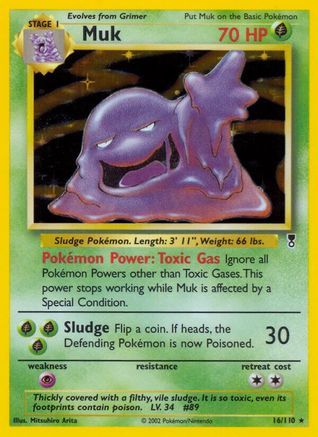 Muk (16)/110 Holo Rare Holofoil