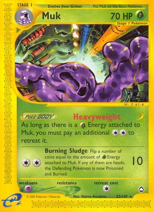 Muk (23)/147 Rare