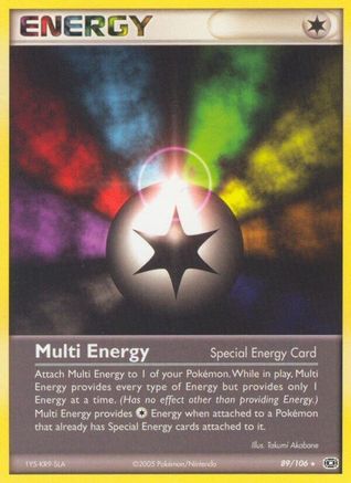 Multi Energy (89)/106 Rare Reverse Holofoil